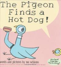 THE PIGEON FINDS A HOT DOG!