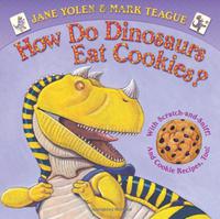 HOW DO DINOSAURS EAT COOKIES?